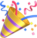 party popper emoji